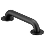 Moen Concealed Grab Bar AC Matte Black 12Inch Bathroom Safety Grab Bar, R8912BL