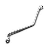 Capri Tools 10 mm Brake Bleeder Wrench, Angled Double Box End, Metric