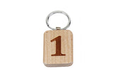 Blessings # 1 Wooden Keychain