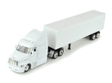 New Ray SS15553D 1: 43 Long Haul Trucker Peterbilt Model 387 (Plain White)