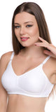 Trylo Women'S Non-Wired Bra (Minimizer_White_42D),White,42,B07ZH4LKCG