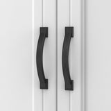 Asidrama 10 Pack 3.75 Inch(96mm) Matte Black Kitchen Cabinet Handles, Cabinet Pulls Kitchen Cabinet Hardware for Cupboard Drawer