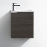 Fresca Valencia 20 Glossy White Wall Hung Modern Bathroom Vanity