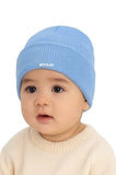 Ketkar Kids Winter Woolen Beanie Cap Warm & Soft Knit Hat For Boys & Girls | Ideal For School & Cold Weather (Sky Blue, Age 2