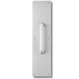 BRINKS Commercial - Commercial 16 Pull Door Plate, Stainless Steel Finish - Rust and Corrosion Resistant Door Plate