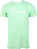 Fender Spaghetti Logo T-Shirt, Surf Green, XXL