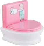 Corolle Interactive Baby Doll Potty with 2 Sounds for Realistic Pretend Play, Fits 12 and 14 Dolls, Batteries Included