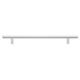 GlideRite Hardware 5012228PC# Polished Chrome Solid Handle Bar Pulls 9 Center 12 Long Pack of # (10)