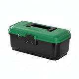 Large Capacity Portable Tool Box HeavyDuty Portable Hardware Organizer Sturdy & MultiFunction Storage Box Shock Resistant for