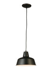 Mason Pendant Light Fixtures - Adjustable Hanging Lights for Kitchen Island, Dining Room - Farmhouse Light Fixtures with Metal S