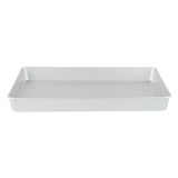 Restaurantware-Met Lux 18 x 12 x 2 Inch Straight-Sided Baking Tin, 1 Rectangular Cake Pan - Oven-Ready, Freezable, Anodized Alum
