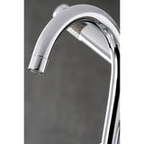 Kingston Brass Ae8101Dl Concord Clawfoot Tub Faucet, 9.31 X 6.94 X 4.69, Polished Chrome