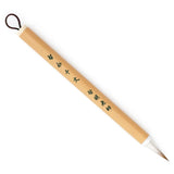 Professional Chinese calligraphy brush, Weasel tail hair Wolf Hair Lang Hao Sumi-e Brush for Zhi Yong's Thousand Character Class