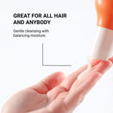 Loma Hair Care Daily Shampoo, Orange/Tangerine, 12 Fl Oz (Pack of 1)