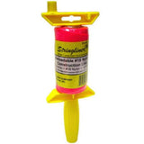 STRINGLINER COMPANY Available 25162 Braided 250Feet Reloadable Line Reel, Fluorescent Pink, 250 Foot (Pack of 1), Multi