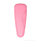 RADIUS Razor Travel Case, BPA-Free Recycled Plastic, Portable for Bathroom, School, Home, Camping - Pastel Pink