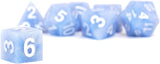 Fanroll By Metallic Dice Games 16Mm Sharp Edge Silicone Rubber Poly Dnd Dice Set: Glacial Debris, Role Playing Game Dice For Dun