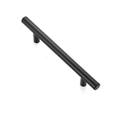 Ravinte 1 Pack | 7.38'' Cabinet Pulls Matte Black Stainless Steel Kitchen Drawer Pulls Cupboard Pulls Cabinet Handles 7.38 Len
