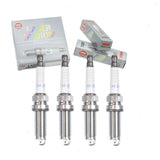 4 pc NGK Laser Iridium Spark Plugs compatible with Honda Civic 1.5L L4 2017-2020