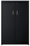 Summit Appliance CWC1ADA 21.5 Wide Storage Cabinet, Black; ADA Compliant Height; Removable Shelves; French Door Swing; 4 Levelin
