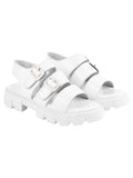 Shoetopia Girls Status White Platform - 4 Uk (Girls-Status-White),White,4,B0CRRC1922