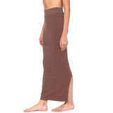 Zivame All Day Seamless Mermaid Saree Shapewear With Removable Drawcord 1(Brown, Medium)
