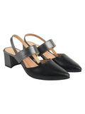 Shoetopia Stylish Pointed Toe Black Pumps For Women & Girls /Eu39,Black,6,B0F6V8S84G