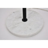 Living District Indoor Modern Home Decor Bright Eclipse 1 Light Black Floor Lamp With Clear Glass