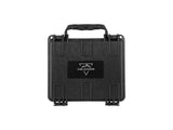 Monoprice Weatherproof Hard Case With Customizable Foam, 7 x 6 x 2 Inch, Black Pure Outdoor Collection