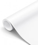 Wisdom Wall Stickers Pure White Vinyl Wallpaper Renovation Furniture Decorative Film Waterproof Stickers For Kitchen Backsplash