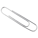 Acco 72525 Recycled Paper Clips Jumbo 100/Box 10 Boxes/Pack