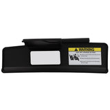 SCITOO Black Left Driver Side Sun Visor Compatible for Mazda MX-5 Miata 2006-2015, Car Sun Visor without Sunroof without Lights