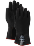 SHOWA 6781R Neoprene Chemical Resistant Safety Glove with Cotton Liner and Rough Grip, 12 Length, Large (12 Pair)