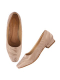 Shoetopia Solid Pointed Toe Golden Pumps For Women & Girls /Eu40,Gold,7,B0DWFP5JWW