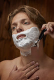 Union Razors Ss3Rz Razor With Black Resin Handle And Lubricating Strip - Reusable Mens Shaving Razor