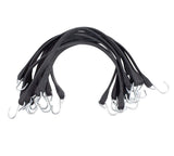 Mytee Products (2 Pack) 21 EPDM Tarp Bungee Straps Crimped Hooks - 2 Boxes (100 Pcs)