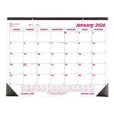 Brownline 2026 Monthly Desk Pad Calendar, 12 Months, January to December, 22 x 17 (C1731-26)