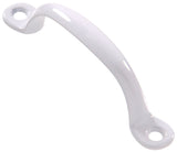 Hardware Essentials 851569 Utility Pull White Coating 33/4