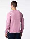 Fyltr Men'S Casual Raglan Sleeve Sweatshirt With Pocket Detail - Full Sleeve | Rib Hem & Cuff | Casual Winterwear For Men Peony Pink,Peony Pink,Peony Pink,Xl