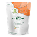 Grab Green Automatic Dishwashing Detergent Pods 24 Count Tangerine Lemongrass Scent Plant and Mineral Based Superior Cleaning Powerful Grease Removal Brilliant Shine-New