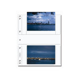 Print File 464P 8 Mil Polypropylene Photo Album Page for 4 Prints, 4x6 in, 25 Pieces