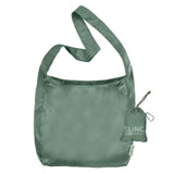 ChicoBag Sling rePETe + Refine | Eco-friendly Messenger-Style Reusable Tote Bag (Sage)