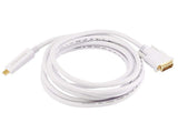 Mini Displayport To Dvi CableWhite 10Ft