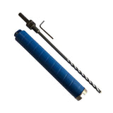 11/2 Dry Diamond Core Drill Bits for Brick and Block with 1/2 Shank Pilot Bit Adapter, 9.5 Drilling Depth, 5/811 Arbor
