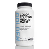 Golden Acryl Med Color Pouring Matte 16 Oz