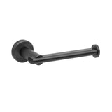 Gatco 5453MX Locke Single Post Toilet Paper Holder, Matte Black