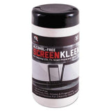 REARR1491 Read Right ScreenKleen Monitor Screen Wet Wipes
