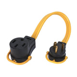 Arcon 14372 Generator Pigtail Power Cord 50-Amp Female to 30-Amp Male Flat Wire Adapter, 18-Inch