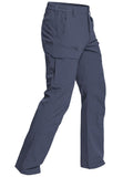 CARWORNIC Men's Lightweight Tactical Hiking Pants Water-Resistant Flex EDC Cargo Pants Stretch Quick Dry Work Pants Multi-Pocket