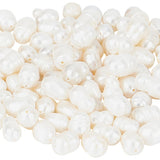 SUNNYCLUE 1 Box 43~45Pcs 5.5~6.5mm Freshwater Pearls Beads Natural Pearl Fresh Water Cultured Oval Rice Shape Baroque White Loos